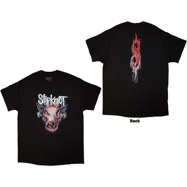 Slipknot | Official Band T-Shirt | Infected Goat (Back Print)