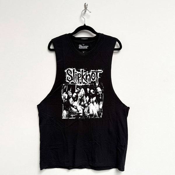 Slipknot | Official Band Vest T-Shirt | Album Splatter (Back Print)