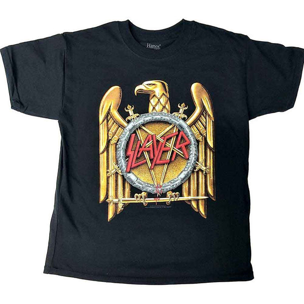 Slayer | Kids Official Band T-Shirt | Gold Eagle