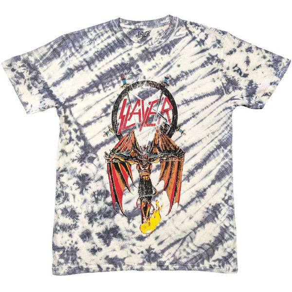 Slayer | Official Band T-Shirt | Winged Crucifix (Wash Collection)