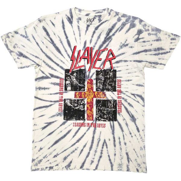 Slayer | Official Band T-Shirt | Quad Seasons (Wash Collection)