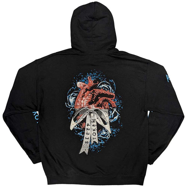 Sleep Token | Official Band Hoodie | The Love You Want Heart (Back Print, Sleeve Print)