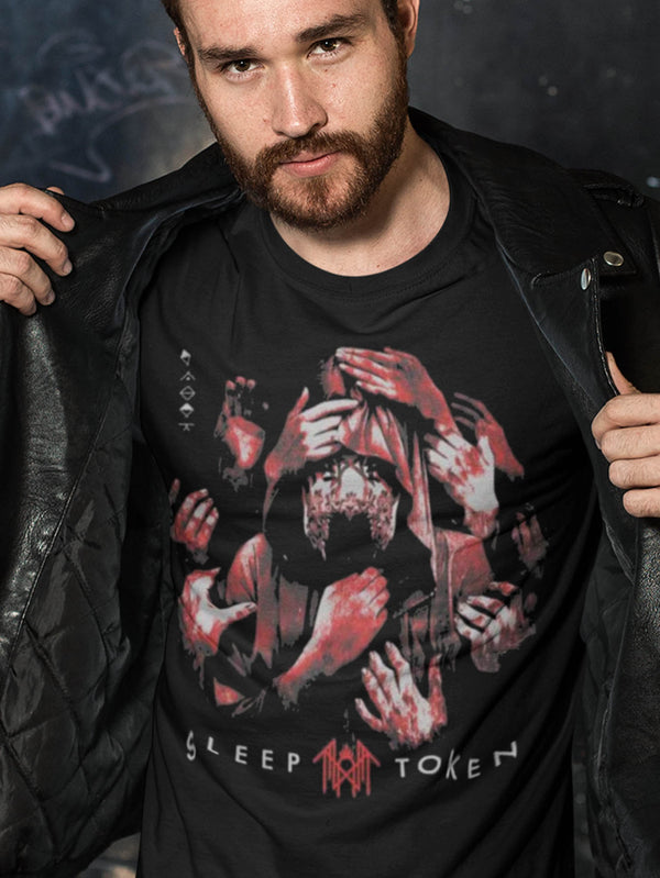 Sleep Token | Official Band T-Shirt | Grabbing Hands
