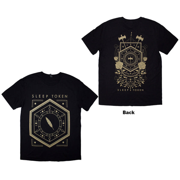 Sleep Token | Official T-Shirt | Emergence Feathered Host (Back Print)