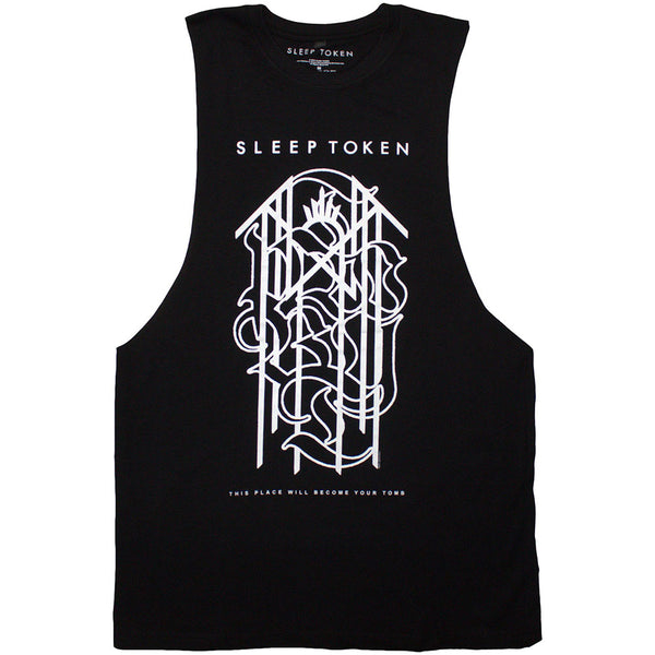 Sleep Token | Official Band Vest T-Shirt | Tomb Sigil