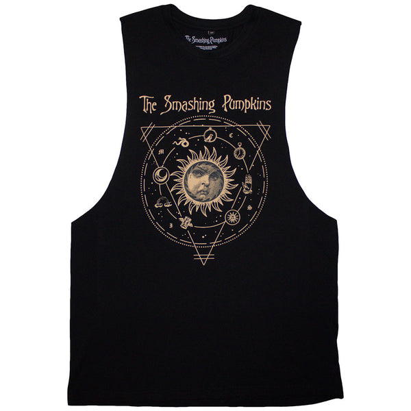 The Smashing Pumpkins | Official Band Vest T-Shirt | Celestial Sun