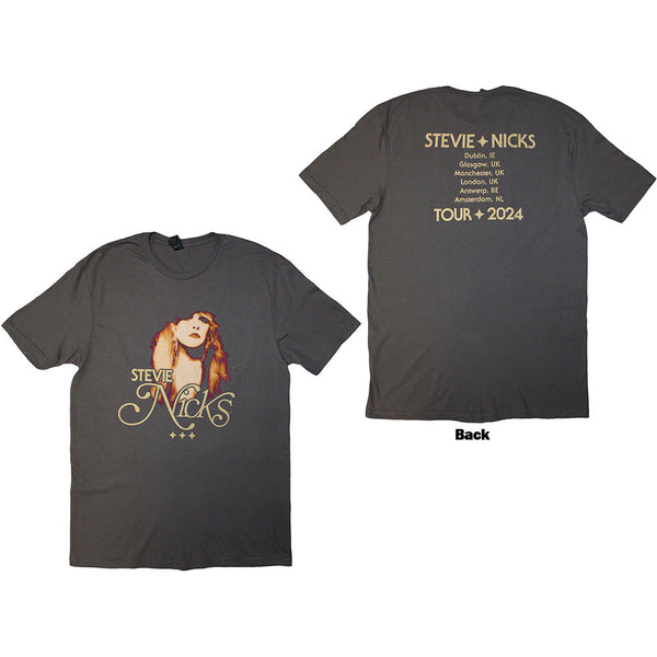 Stevie Nicks | Official Band T-Shirt | Tour '24 Vintage Photo (Back Print & Ex-Tour)