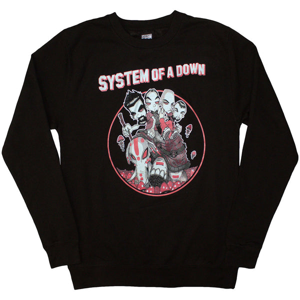 System Of A Down | Official Band Sweatshirt | Mushroom People