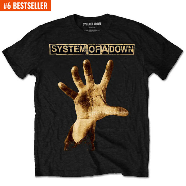 System Of A Down | Official Band T-shirt | Hand