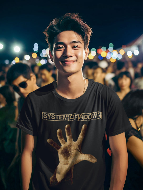 System Of A Down | Official Band T-shirt | Hand