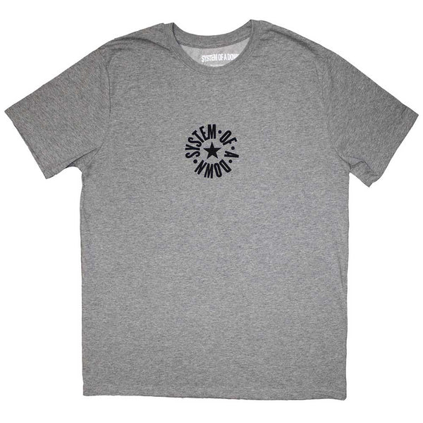 System Of A Down | Official Band T-Shirt | Mini Circle Logo