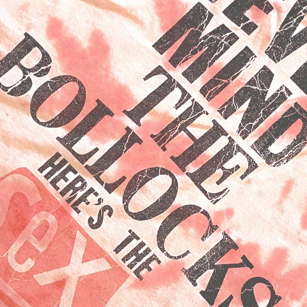 The Sex Pistols Ladies Crop Top: Never Mind the Bollocks (Dye-Wash)