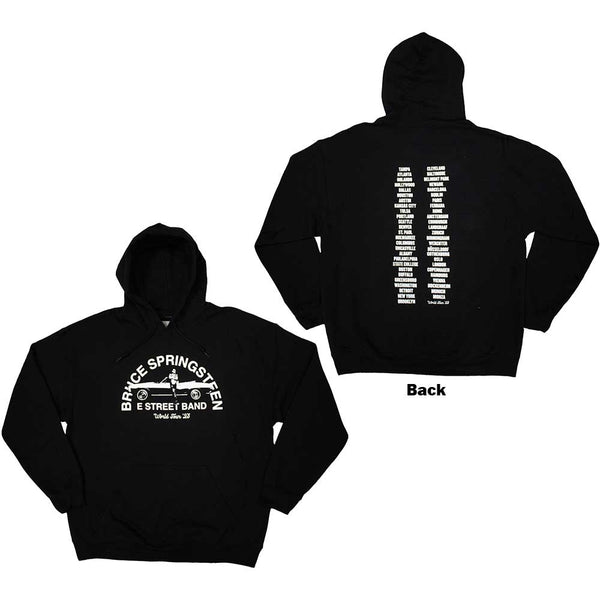 Bruce Springsteen | Official Band Hoodie | Tour '23 Leaning Car (Back Print & Ex-Tour)