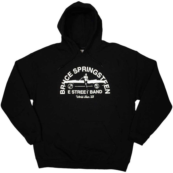 Bruce Springsteen | Official Band Hoodie | Tour '23 Leaning Car (Back Print & Ex-Tour)