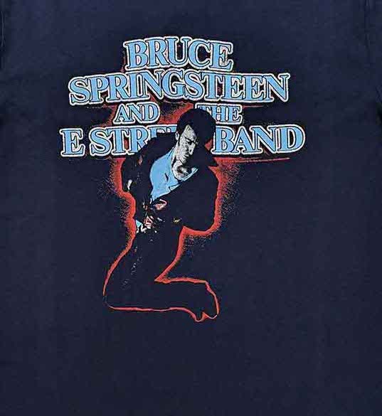 Bruce Springsteen | Official Band T-Shirt | The E-Street Band Blue