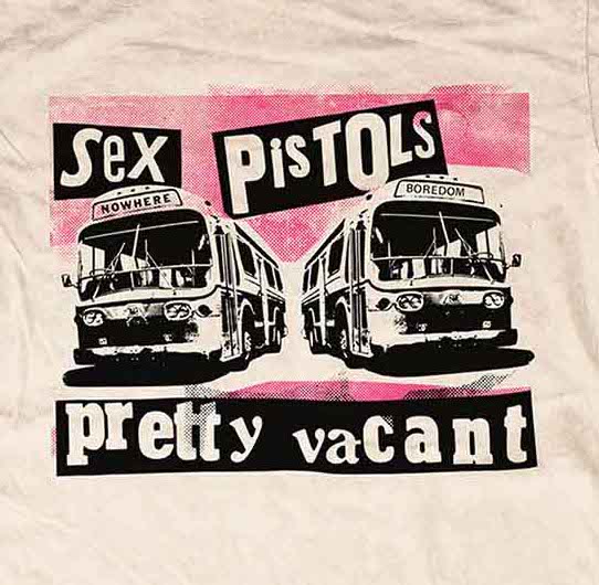 The Sex Pistols | Official Band T-shirt | Pretty Vacant