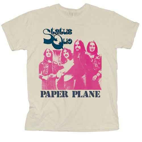 Status Quo | Official Band T-Shirt | Paper Plane