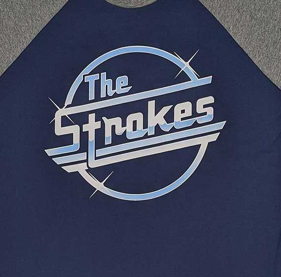 The Strokes | Official Band Raglan T-Shirt | OG Magna
