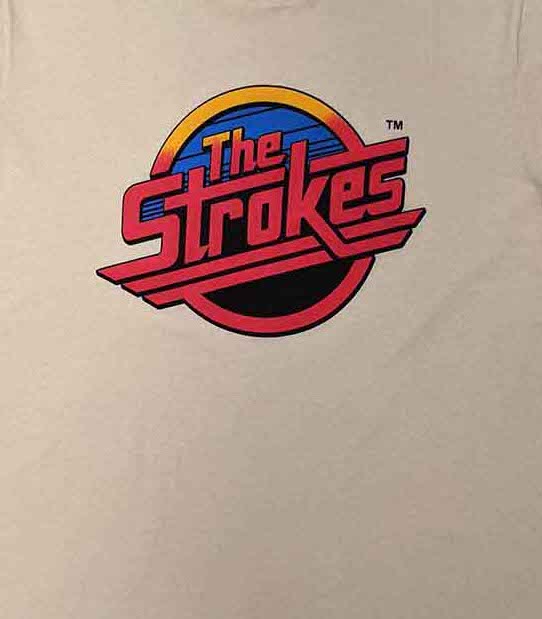 The Strokes | Official Band T-Shirt | Red Logo
