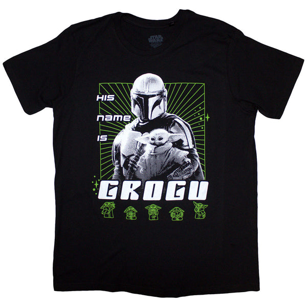 Star Wars | Official Movie T-Shirt | The Mandalorian His Name Is Grogu