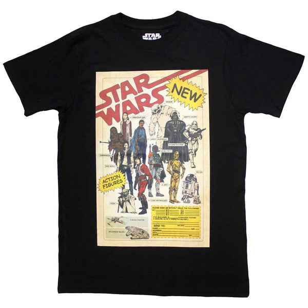 Star Wars | Official Film T-Shirt | Action Figures