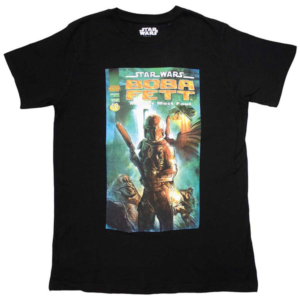 Star Wars | Official Film T-Shirt | Boba Fett Comic Cover