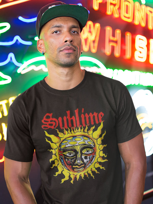 Sublime | Official Band T-Shirt | Yellow Sun