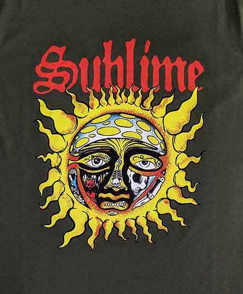 Sublime | Official Band T-Shirt | Yellow Sun