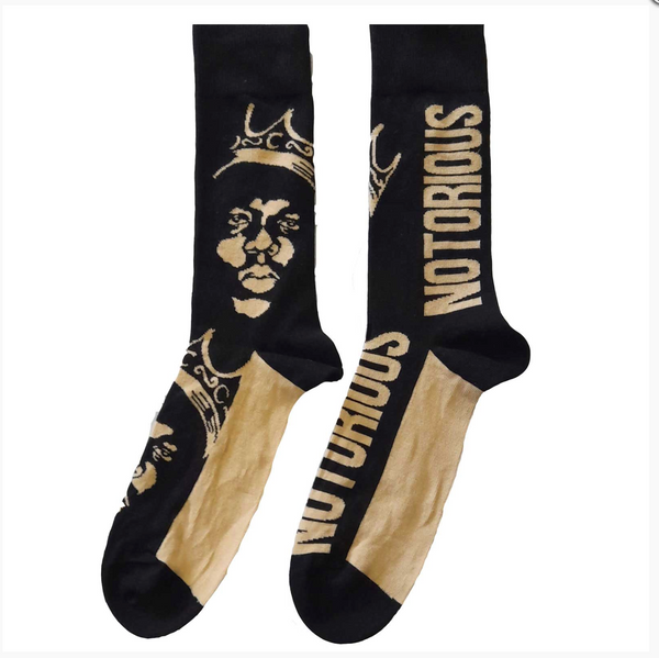 Biggie Smalls | Exclusive Band Gift Set | Crown Face Tee & Socks