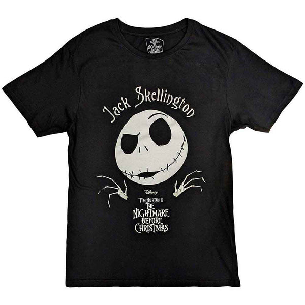 The Nightmare Before Christmas | Official Movie T-Shirt | Jack Head (Embellished)