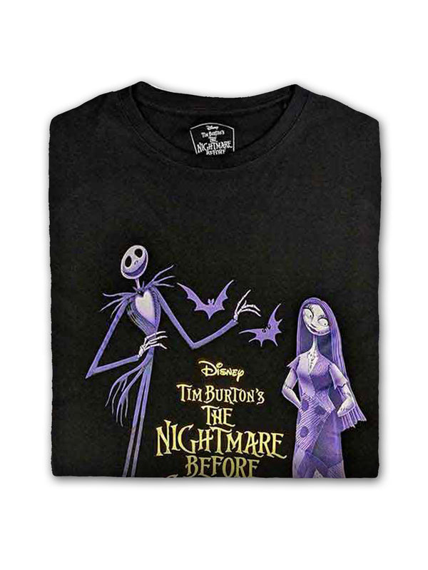The Nightmare Before Christmas | Official Film T-Shirt | Purple Characters (Embellished)