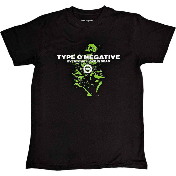 Type O Negative | Official Band T-Shirt | Everyone I Love Is Dead (Back Print)