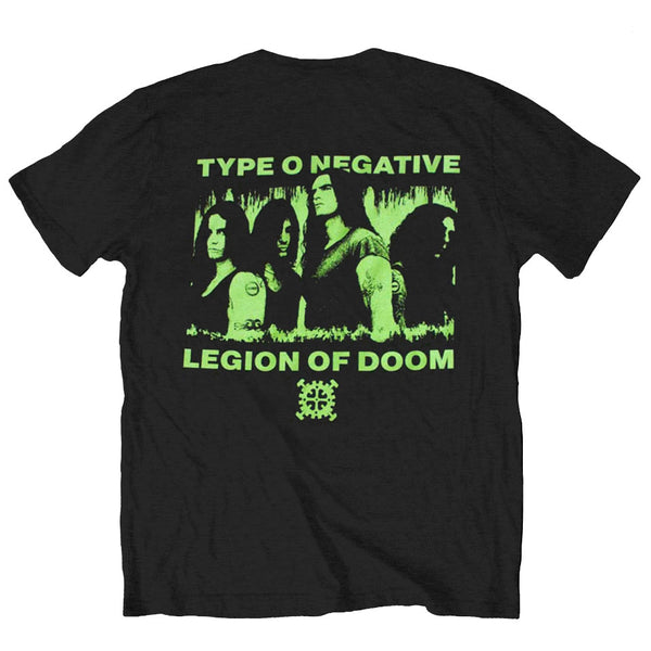 Type O Negative | Official Band T-Shirt | Legion of Doom (Back Print)
