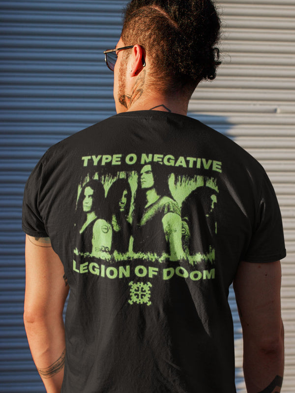 Type O Negative | Official Band T-Shirt | Legion of Doom (Back Print)