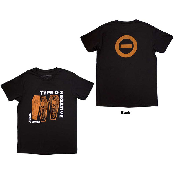 Type O Negative | Official Band T-Shirt | Dead Again (Back Print)