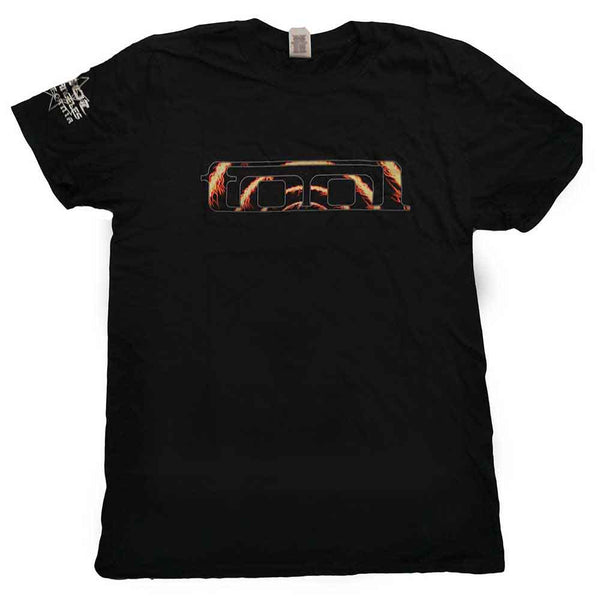 Tool | Official Band T-Shirt | Flame Spiral (Back Print)