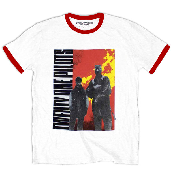 Twenty One Pilots | Official Band Ringer T-Shirt | Side Stand Ringer