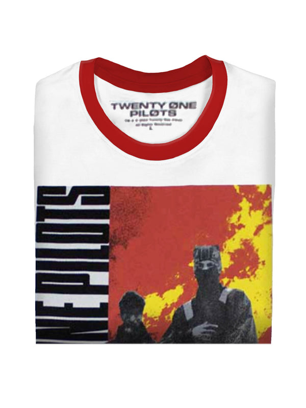 Twenty One Pilots | Official Band Ringer T-Shirt | Side Stand Ringer