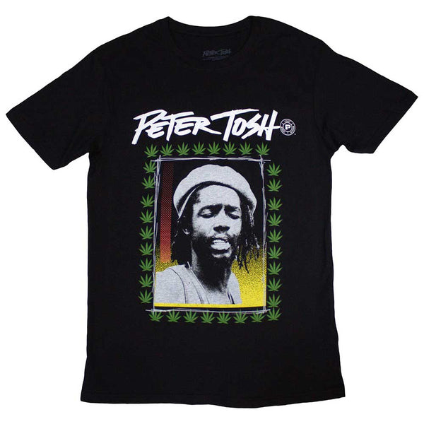 Peter Tosh | Official Band T-Shirt | Leaf Frame