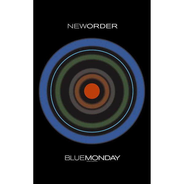 New Order | Official Textile Poster | Blue Monday