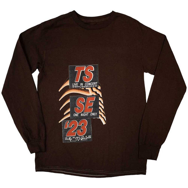 Travis Scott | Official Band Long Sleeve T-Shirt | Summer Run 2023 Stockholm (Back Print & Ex-Tour)