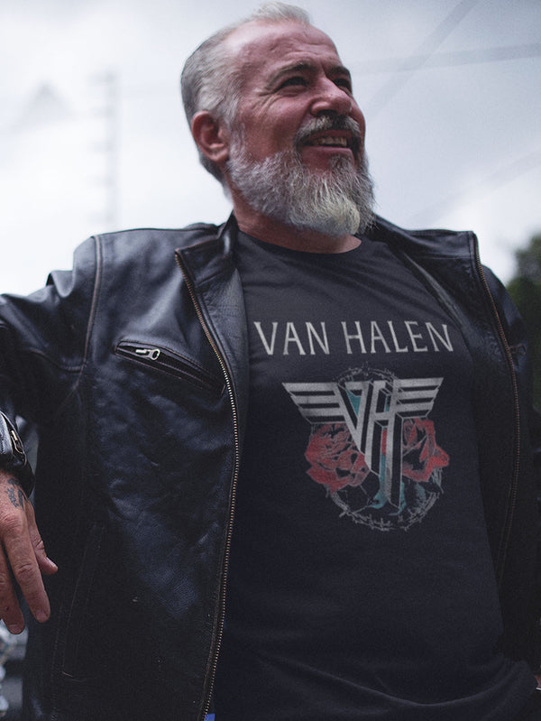 Van Halen | Official Band T-shirt | 84 Tour (Back Print)