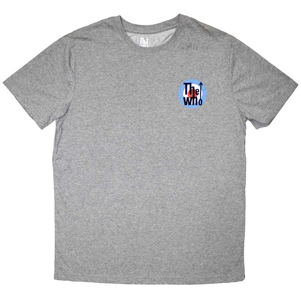 The Who | Official Band T-Shirt | Mini Target Logo