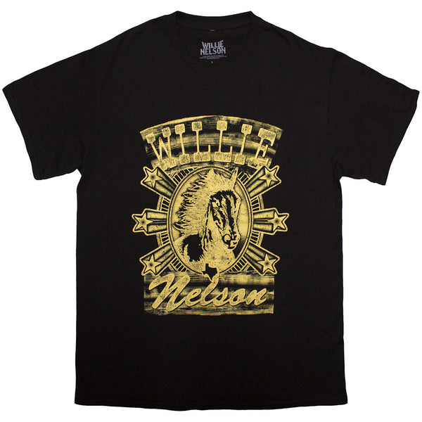 Willie Nelson | Official Band Unisex T-Shirt | Horse