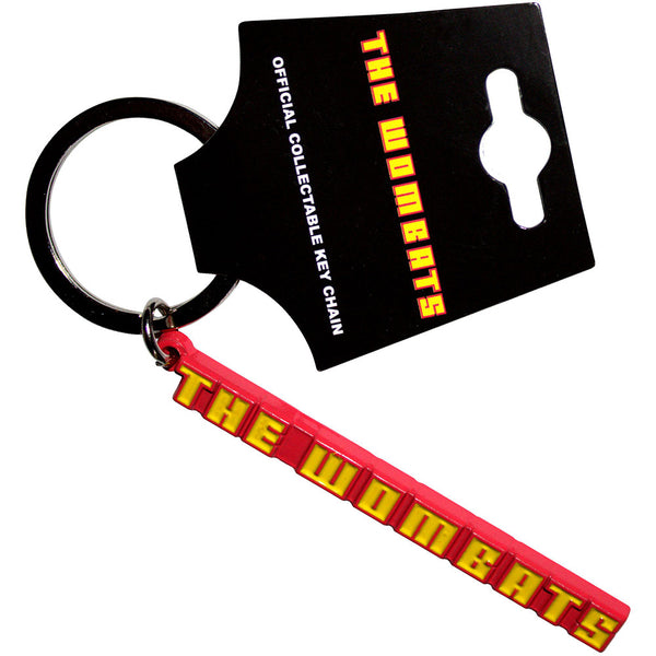 The Wombats | Official Band Keychain | Logo