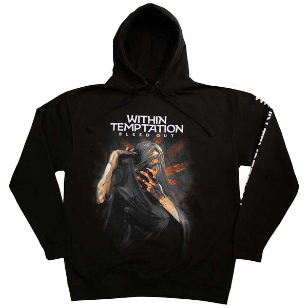 Within Temptation | Official Band Hoodie | Bleed Out (Back & Sleeve Print)