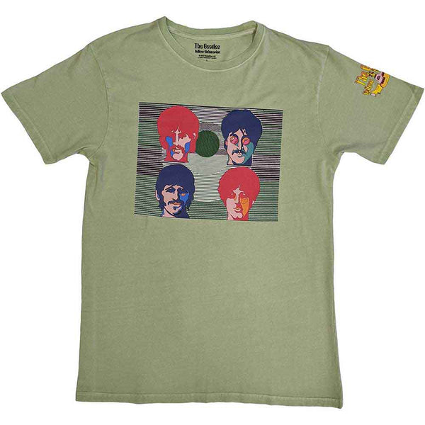The Beatles | Official Band T-Shirt | Yellow Submarine Magic Piano (Back Print)