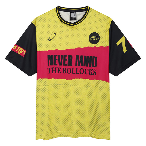 The Sex Pistols | Official Band Rock FC Football Shirt | Never Mind The Bollocks