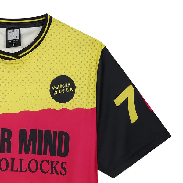 The Sex Pistols | Official Band Rock FC Football Shirt | Never Mind The Bollocks