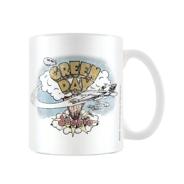 Green Day offical boxed Coffee Mug featuring Dookie motif.